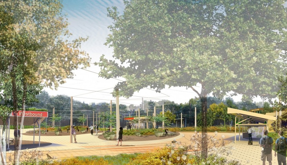Designs for the new 40th Street Trolley Portal were released Tuesday.