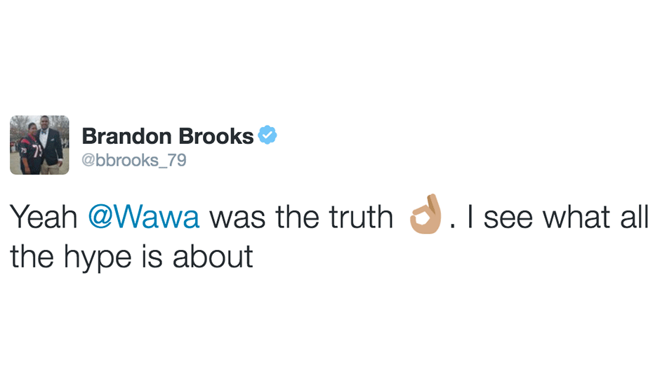 Brandon Brooks: Wawa Is The Truth