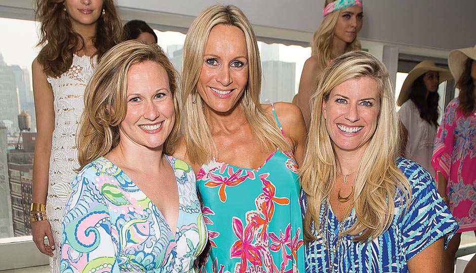 Lilly executives, from left: Michelle Kelly, Mira Fain and Janie Paradis. Photograph by Michael Stewart/Getty Images