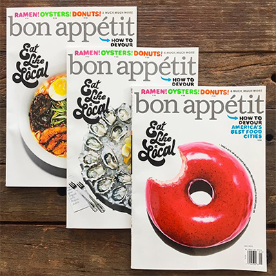 Bon Appetit's Travel Issue, How to Devour America's Best Food Cities | Instagram
