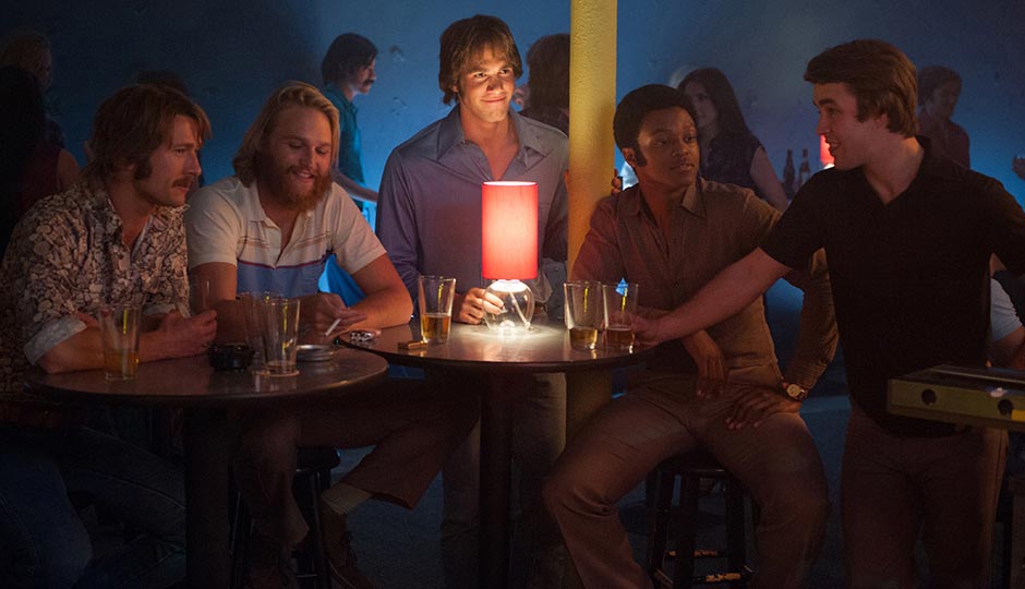 Wyatt Russell (second from left) and Juston Street (fourth from left). Photo | Paramount Pictures