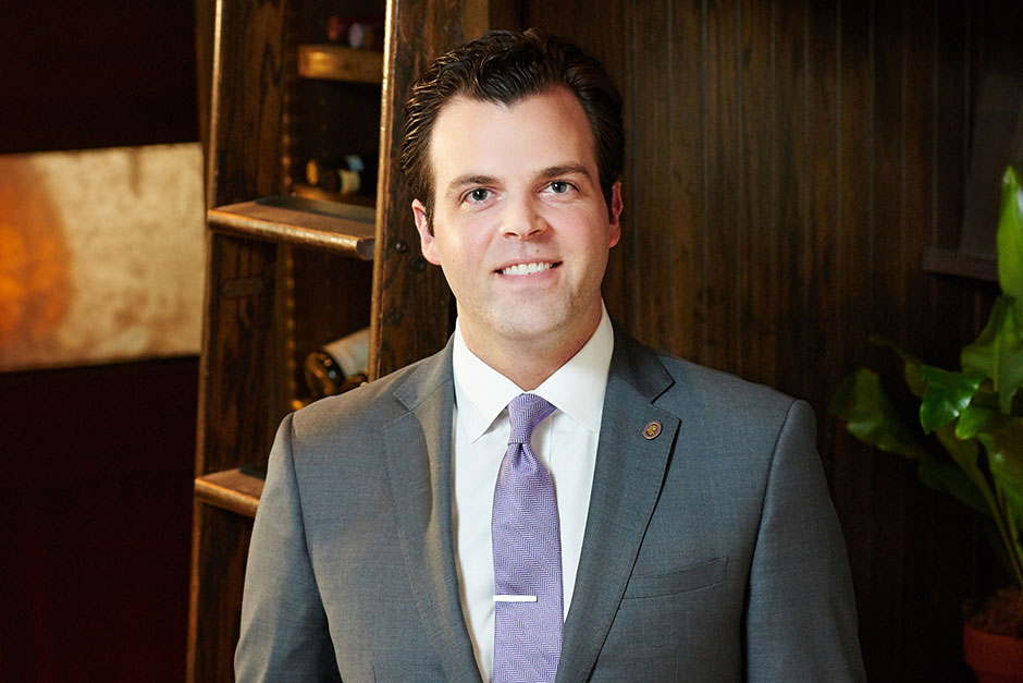Justin Timsit - Wine director of Lacroix restaurant at the Rittenhouse hotel
