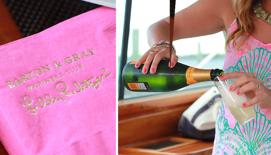 lilly pulitzer yacht detail