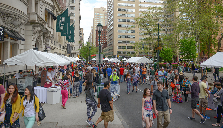 The Rittenhouse Row Festival |Photo via Rittenhouse Row