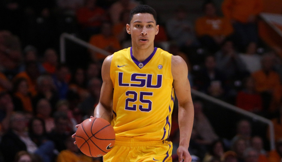 The Sixers would likely decide between Ben Simmons (pictured) or Brandon Ingram if they win May 17th's lottery | Randy Sartin-USA TODAY Sports