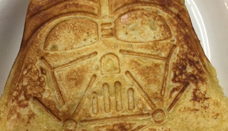 Cedar Point is offering Darth cheddar waffle grilled cheese served with yoda soup.