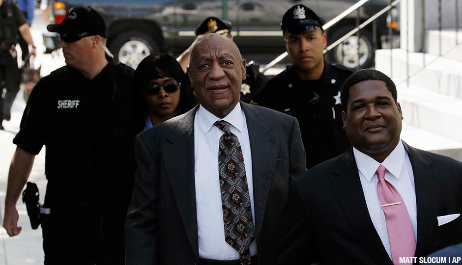 Bill Cosby arrives at the Montgomery County Courthouse for a preliminary hearing, Tuesday, May 24, 2016, in Norristown, Pa.