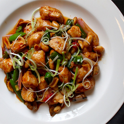 Kung Pao Chicken at SuGa | Photo by Emily Teel
