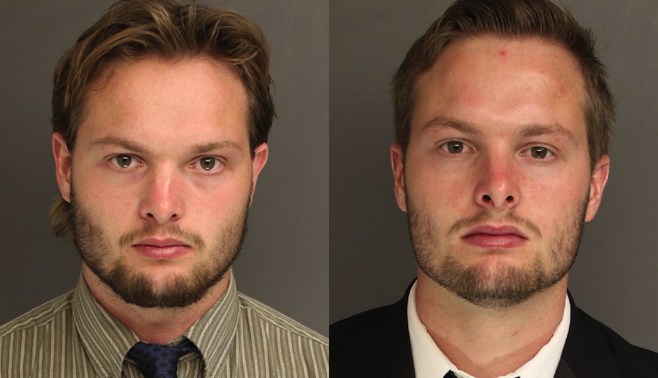 Caleb and Daniel Tate in photos released by the Chester County district attorney.