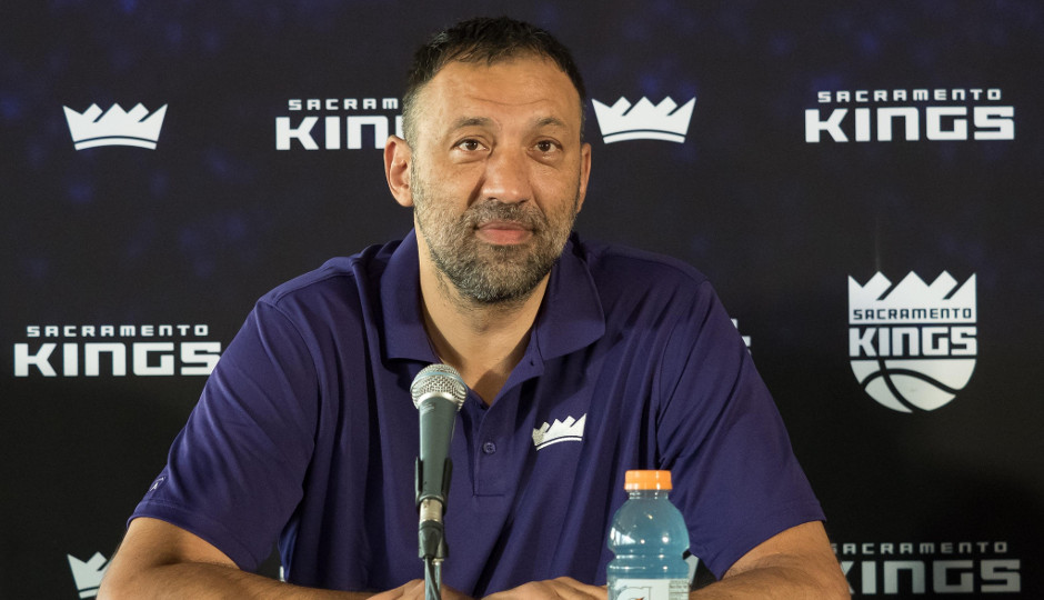 Vlade Divac, vice president of basketball operations and general manager of the Sacramento Kings | Kelley L Cox-USA TODAY Sports