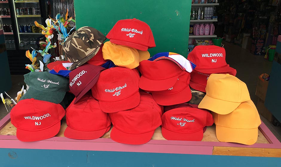 Wildwood boardwalk hats