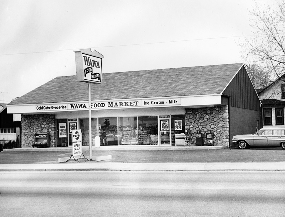 The first Wawa store. | AP photo courtesy of Wawa Inc.