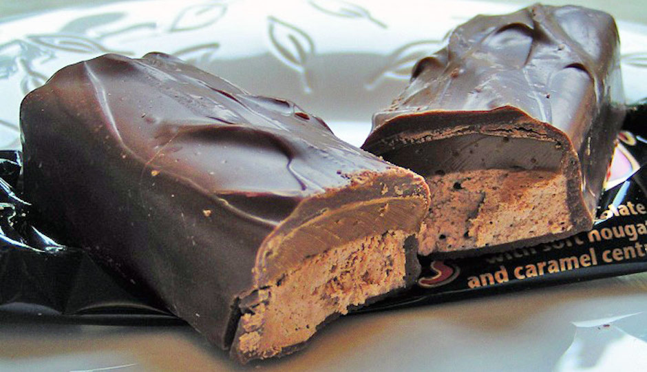 A Mars bar chocolate bar.
