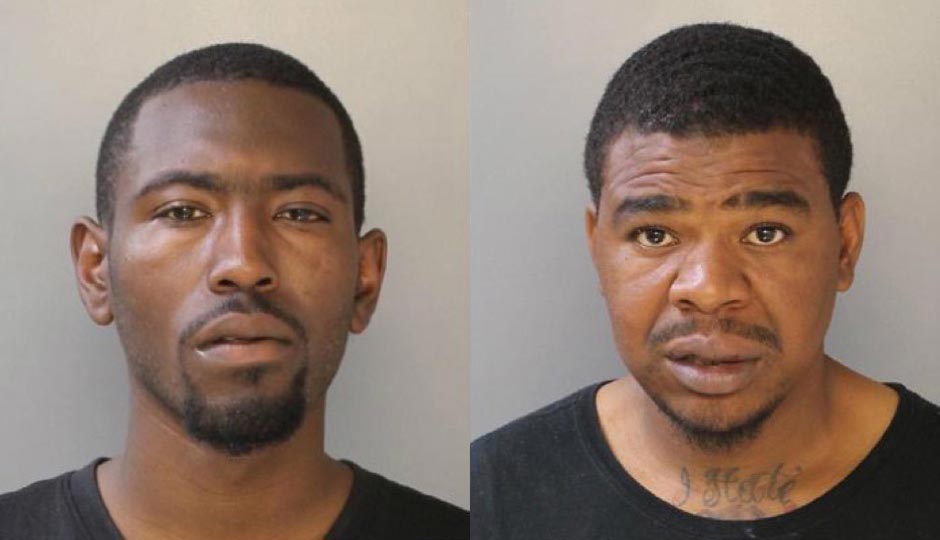 Lynel Henry and Ricky Mosley are charged with burglary of a Philadelphia Police officer's home. 