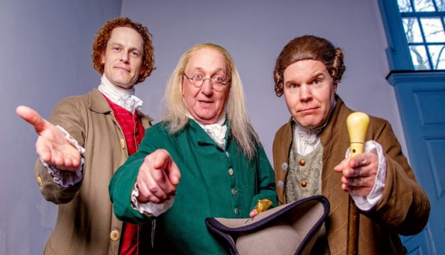 Hang out with the Founding Fathers at Independence After Hours. Photo by Jeff Fusco for Historic Philadelphia Inc