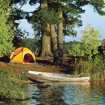 Outdoor Activities in Philadelphia: Go camping by the lake