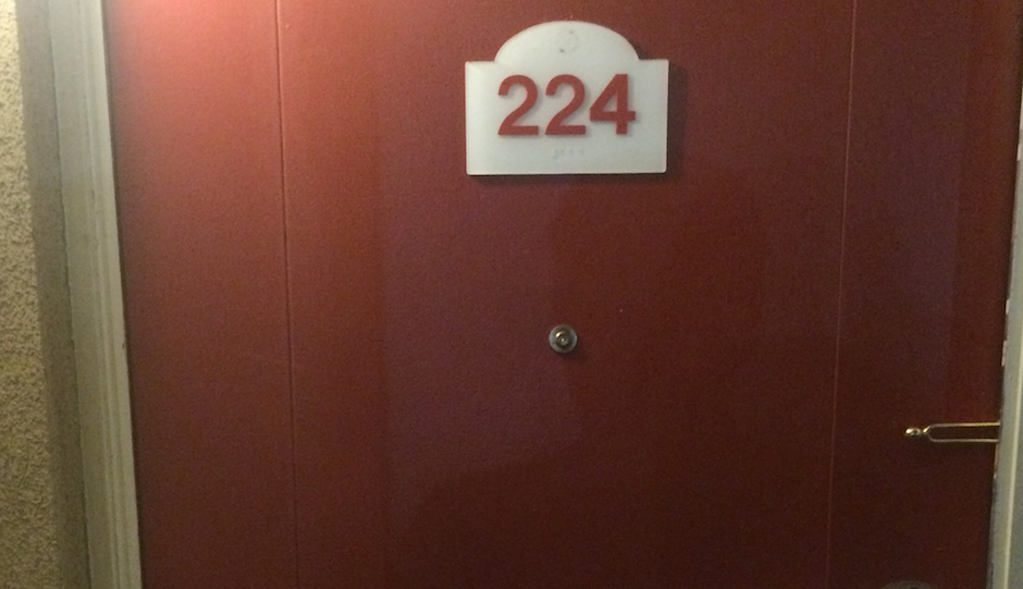 Behind the Brown Door: Room 224, where credentials were sold.