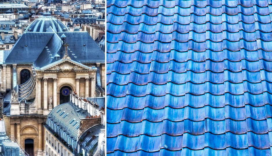 new shade of blue roof