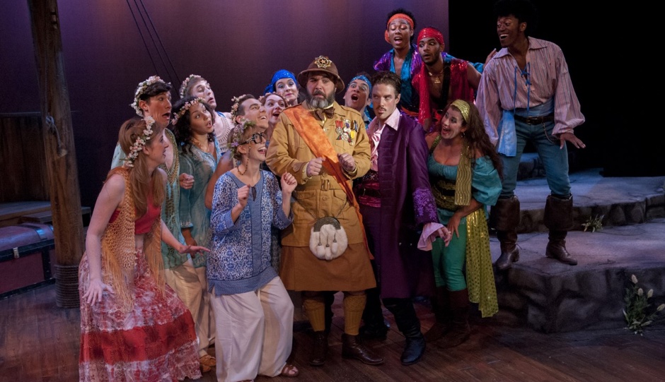 The cast of Pirates of Penzance. Photo by John Flak. 