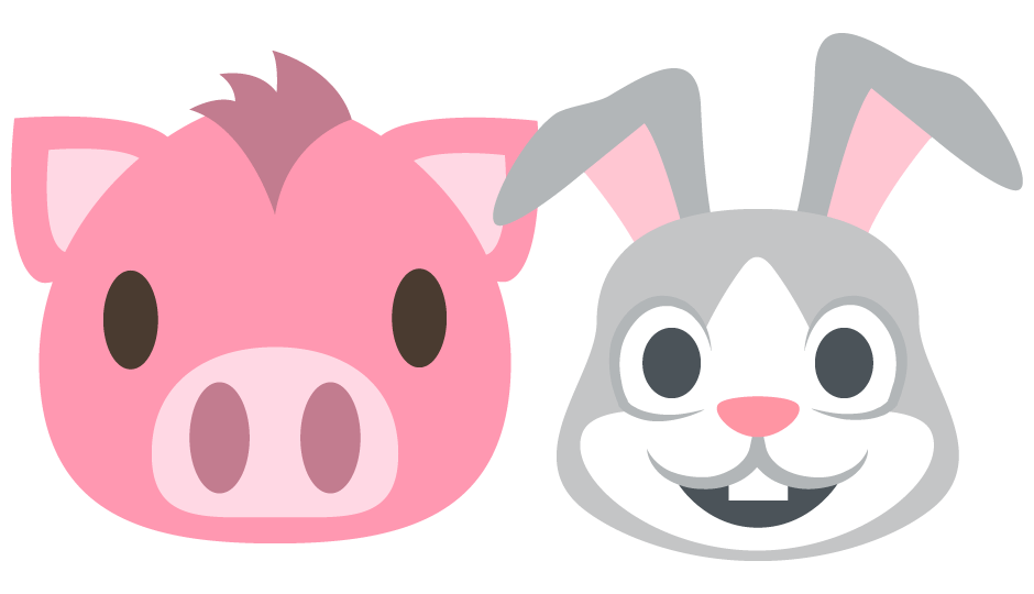 Repping Pub & Kitchen's Pabbit Mascot in Emoji