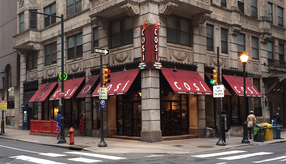 Cosi files for bankruptcy.