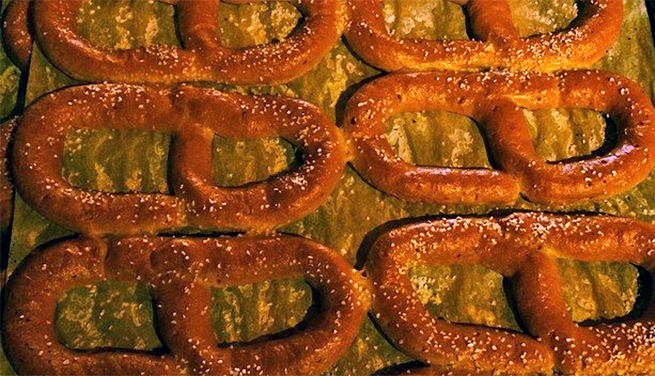 Gluten-free pretzel from Taffets Bakery