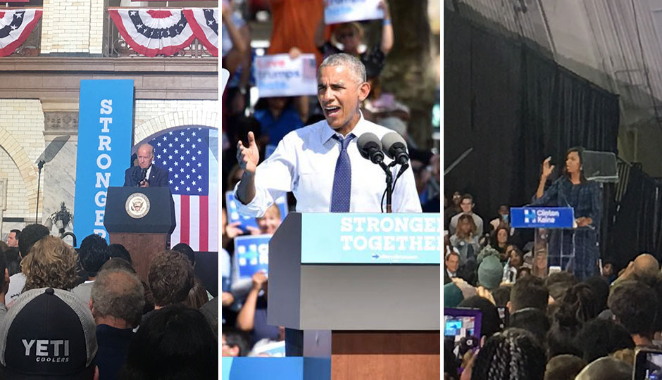 Joe Biden; Barack Obama; Michelle Obama