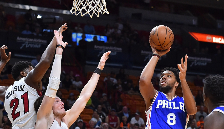 Can the 76ers play Jahlil Okafor and Joel Embiid at the same time? | Jasen Vinlove-USA TODAY Sports