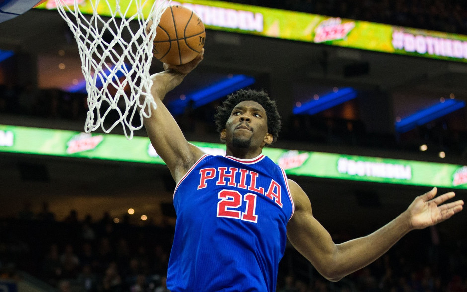 Joel Embiid finished with a career-high 26 points in the Sixers 120-105 victory | Bill Streicher-USA TODAY Sports