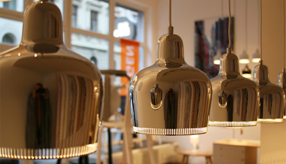 Alvar Aalto's lighting is now available in the United States for the first time. Millésimé in Old City is the exclusive Philadelphia distributor for the Artek lighting line. | Photos: Courtesy Millésimé