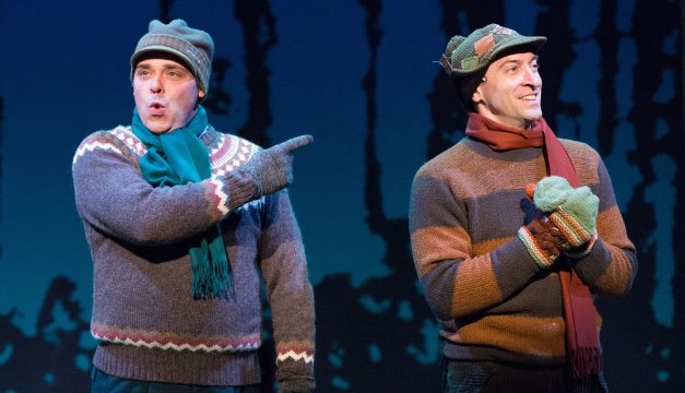 Jeff Coon and Ben Dibble in A Year With Frog and Toad at the Arden Theatre.
