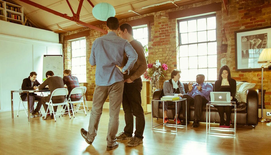 Startup Home's London facilities join the idea factory and the loft apartment at the hip.
