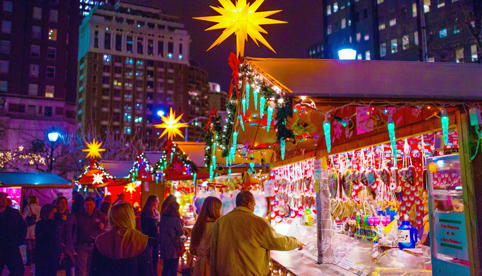 Philadelphia Christmas Village | Photo by J. Fusco for Visit Philadelphia