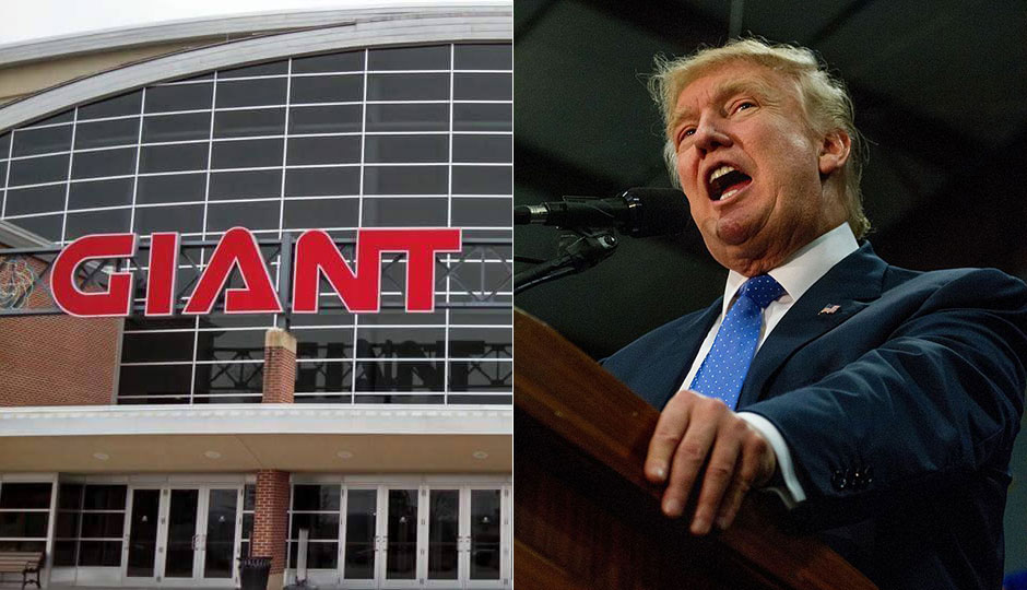 Giant Center; Donald Trump
