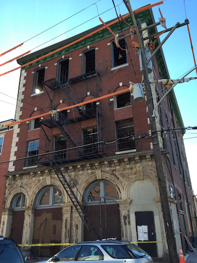 2200 E. Norris St. at the start of renovation. | Photo: Courtesy Ampere Capital Group