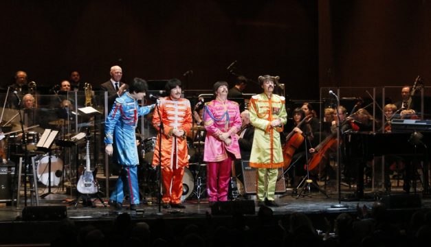 The Classical Mystery Tour will perform with the Philly Pops orchestra. Photo by Jaime Escarpeta