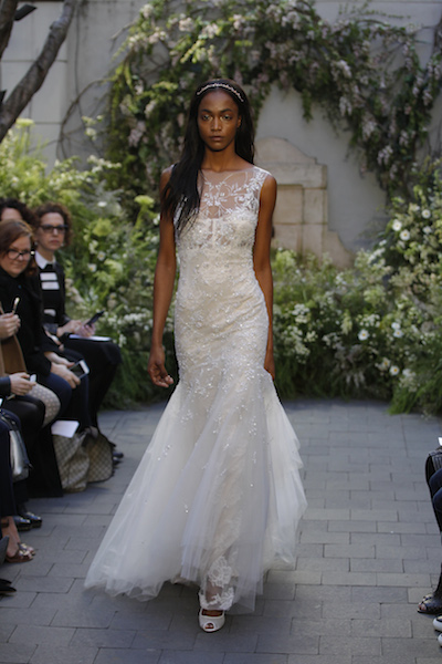 Crystal by Monique Lhuillier. Photo courtesy of the designer. 