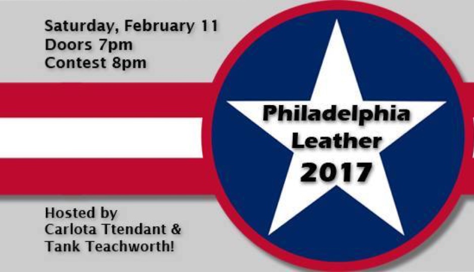 The Bike Stop and Philadelphians MC presents the Mr. & Ms. Philadelphia Leather Contest 2017 this Saturday.  