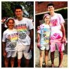 James and I before and after the race.