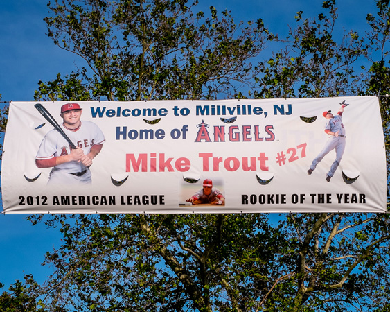 Angels' Mike Trout Keeps Strong Ties to Millville, New Jersey - The New  York Times