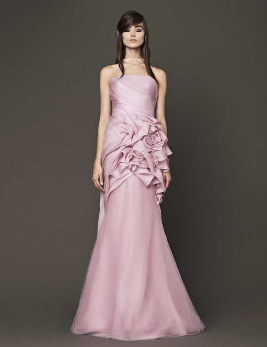 Vera Wang's Pink Fall 2014 Bridal Collection | Vera Wang Wedding ...