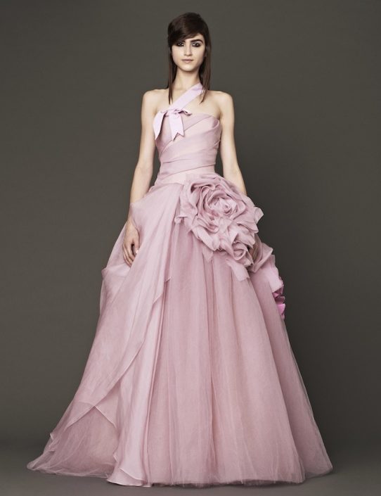 Vera Wang's Pink Fall 2014 Bridal Collection | Vera Wang Wedding ...