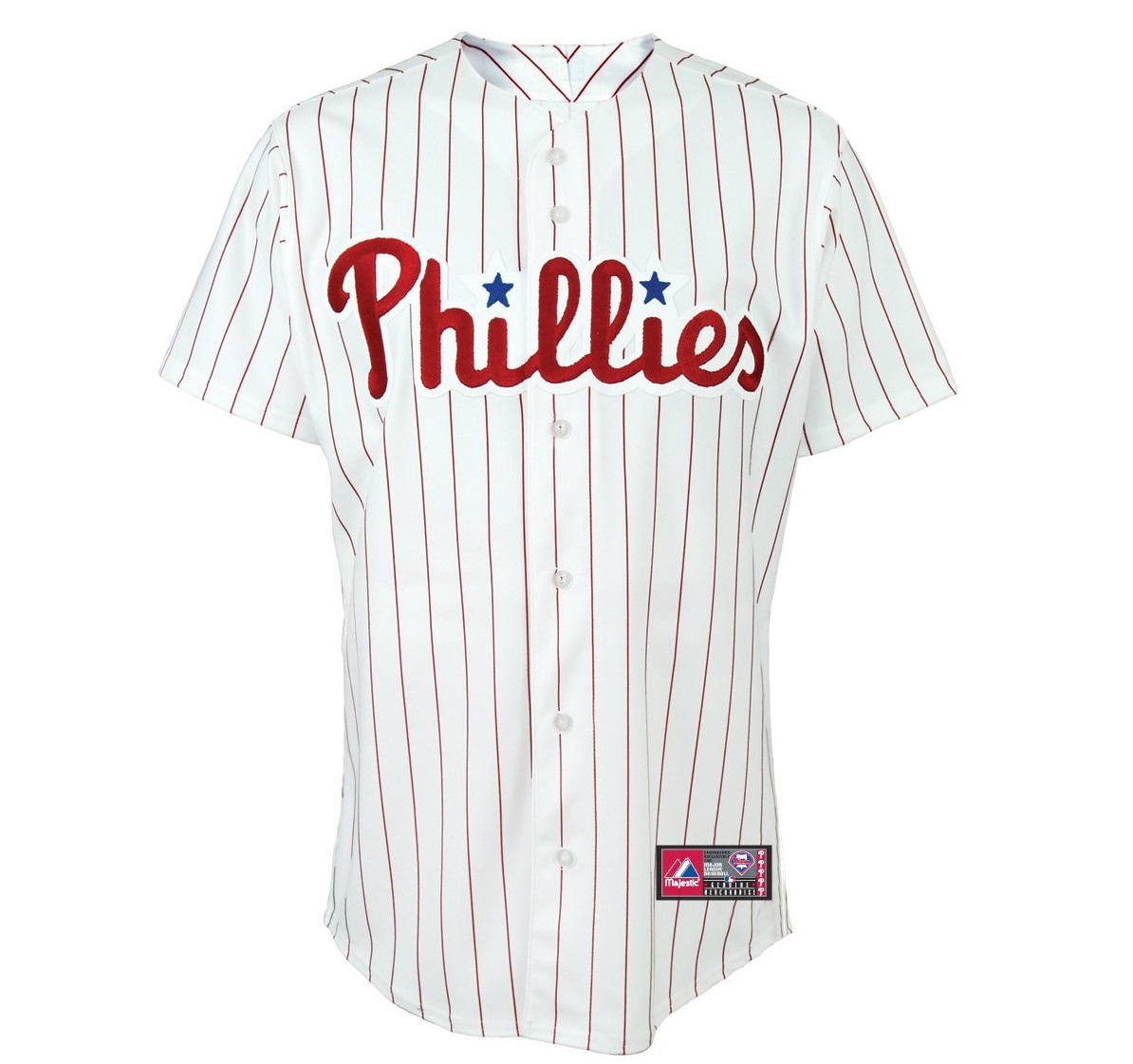 Mickey Morandini Signed Philadelphia Phillies Home Jersey From