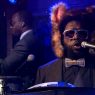 Questlove as the Fox with Ylvis on Jimmy Fallon