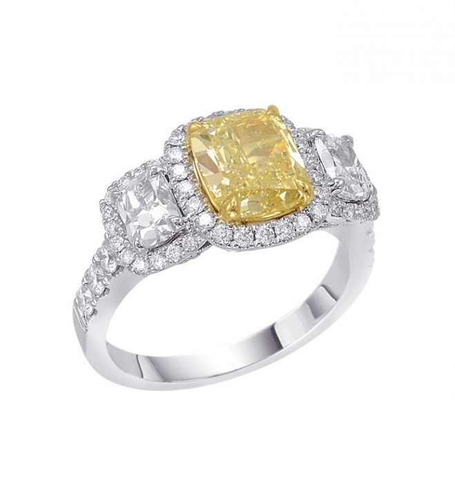 Philly's Bernie Robbins Jewelers' Unveils Yellow Diamond Engagement ...