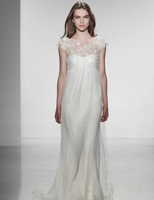 33 Cap-Sleeved Wedding Dresses | Spring 2014 Wedding Gowns | Bridal ...
