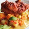 The Fat Ham | Country fried chicken lobster