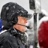 Philadelphia Eagles head coach Chip Kelly on the sidelines during the second quarter action against the Detroit Lions at Lincoln Financial Field.