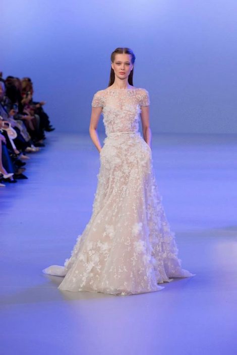 Elie Saab Designed the Most Beautiful Wedding Dress for His