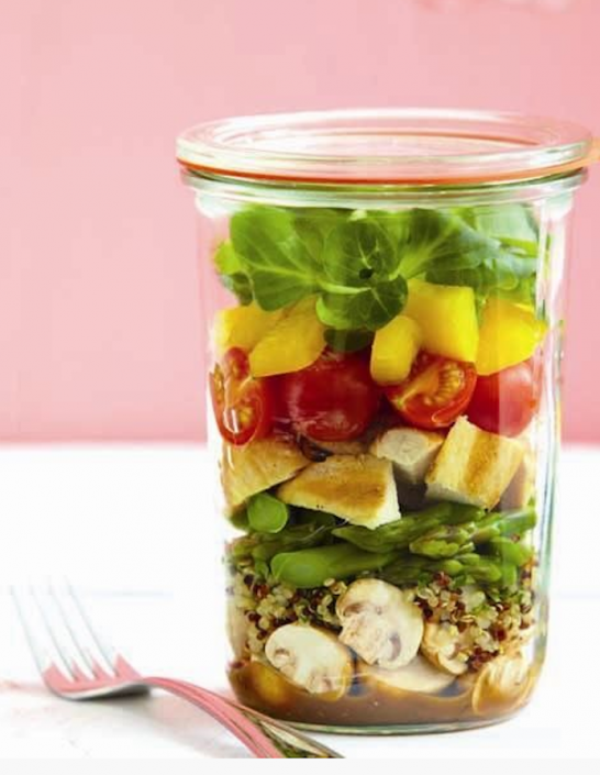 For The Most Instagramable Lunch Ever: 14 Healthy Mason Jar Salad ...